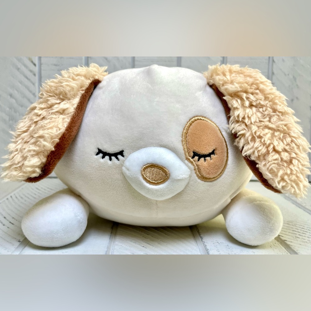 Squishmallows Harrison The Dog Laying Hug Mee Plush Toy Soft Stuffed Animal 7.5”